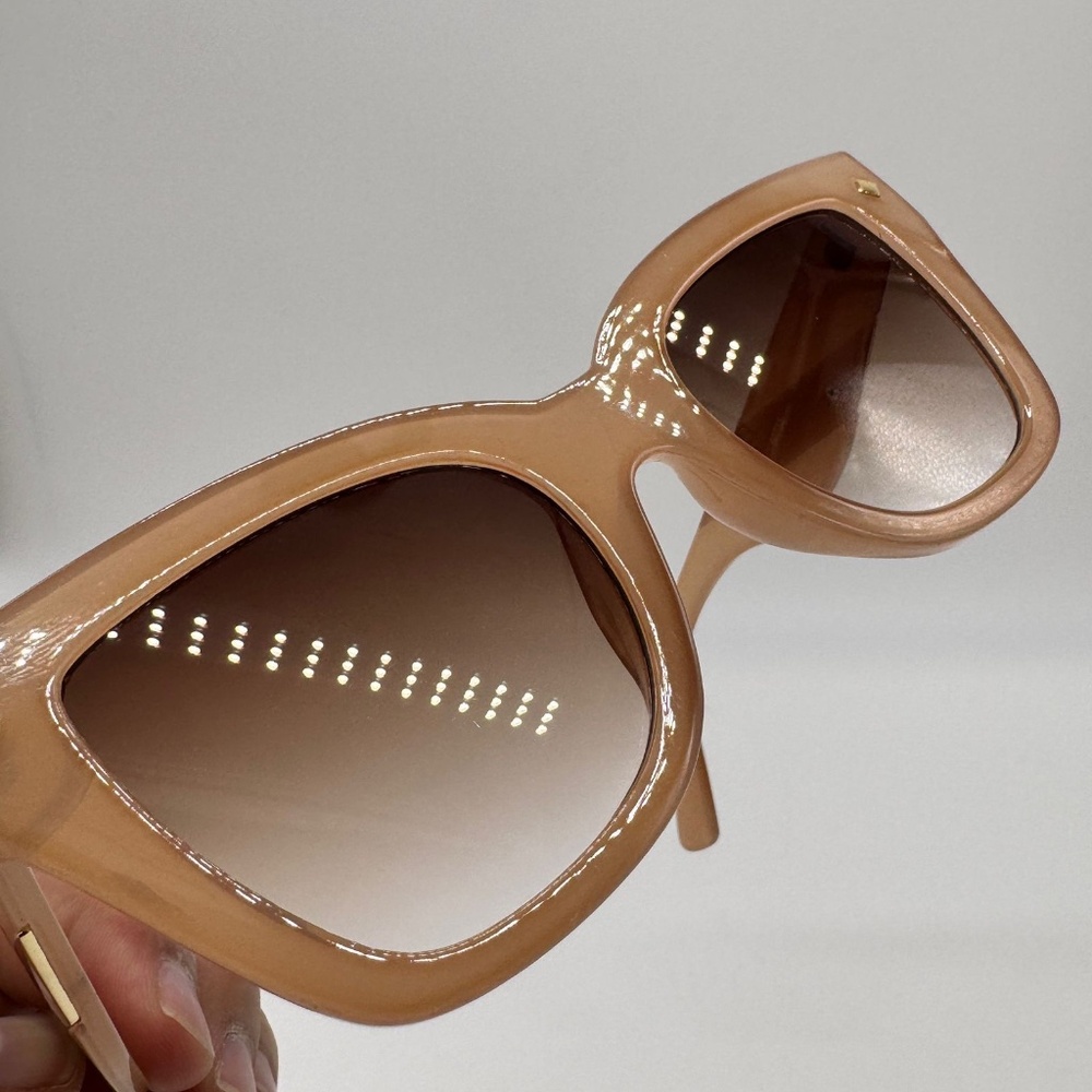 Beige Fashion Shades Sunglasses UV400 Protection New Without Box - Picture 15 of 16